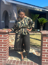 Load image into Gallery viewer, Camo Blouse
