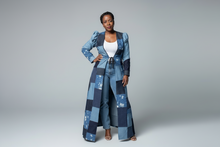 Load image into Gallery viewer, Denim Patchwork Duster
