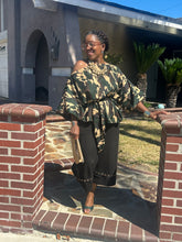 Load image into Gallery viewer, Camo Blouse

