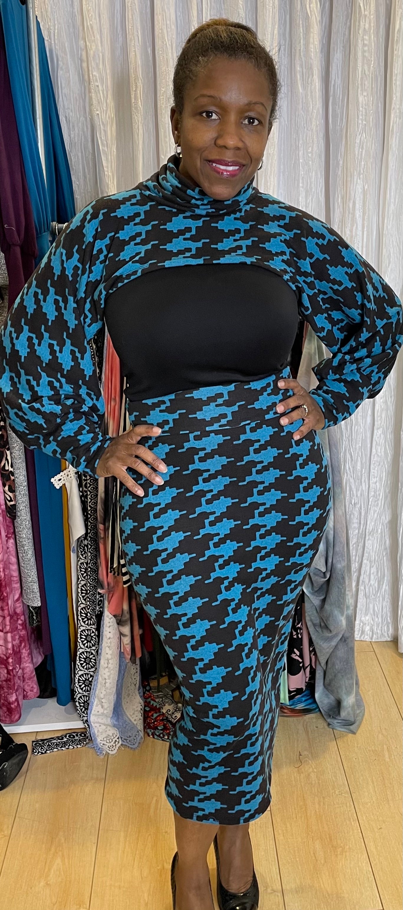 Houndstooth Sleeves